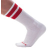 Barcode Berlin Chaussettes Gym Socks Blanc-Rouge